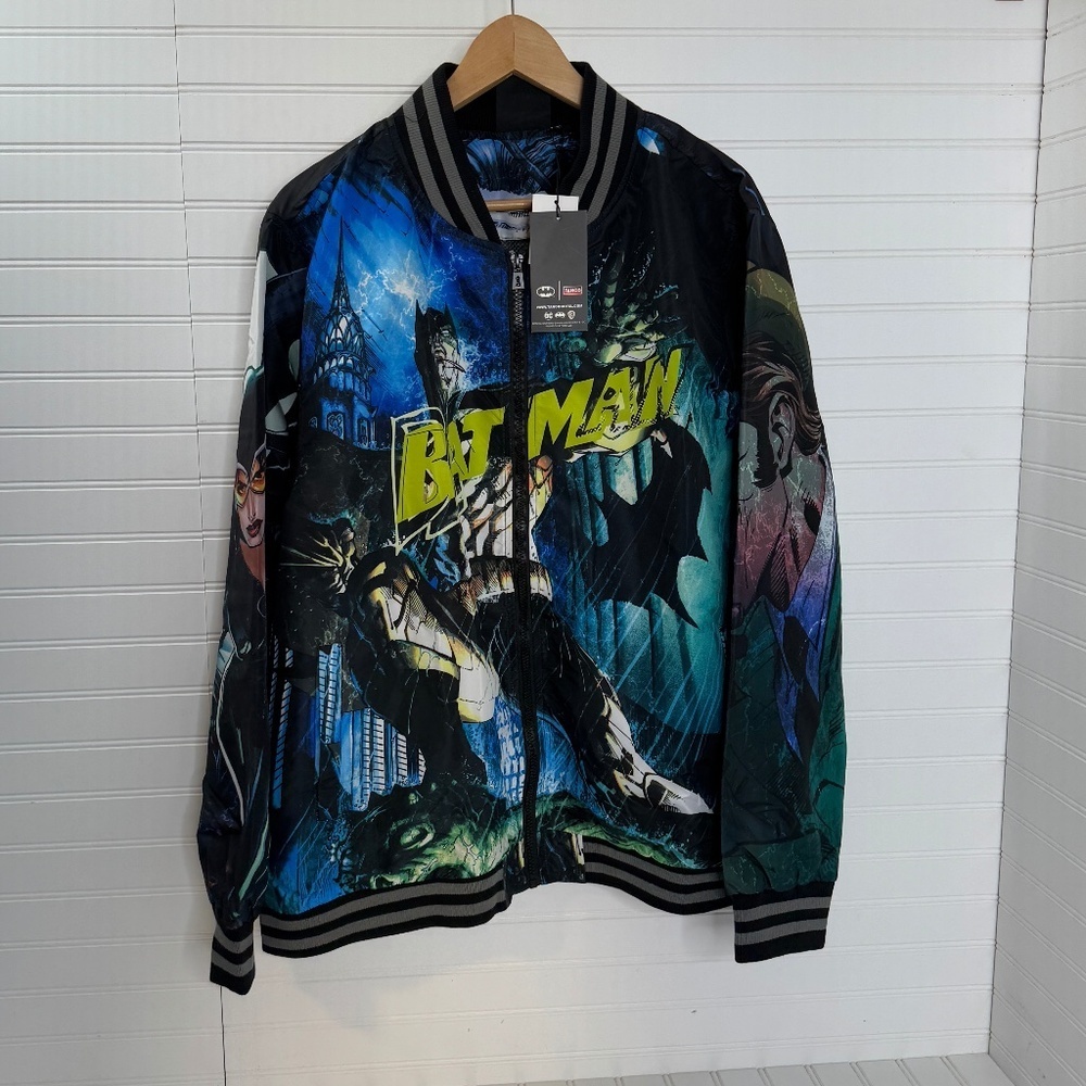 NEW All Over Print Batman Tango Hotel XL Jacket Arkham Asylum